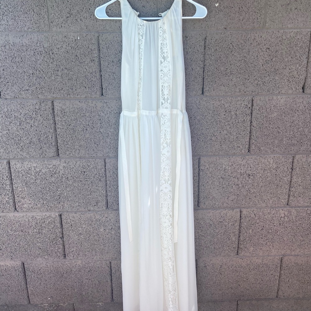 BHLDN Ivory Dress